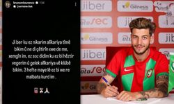 Futbolîstê Portugalî yê Amedsporê bi Kurdî lêborîn xwest